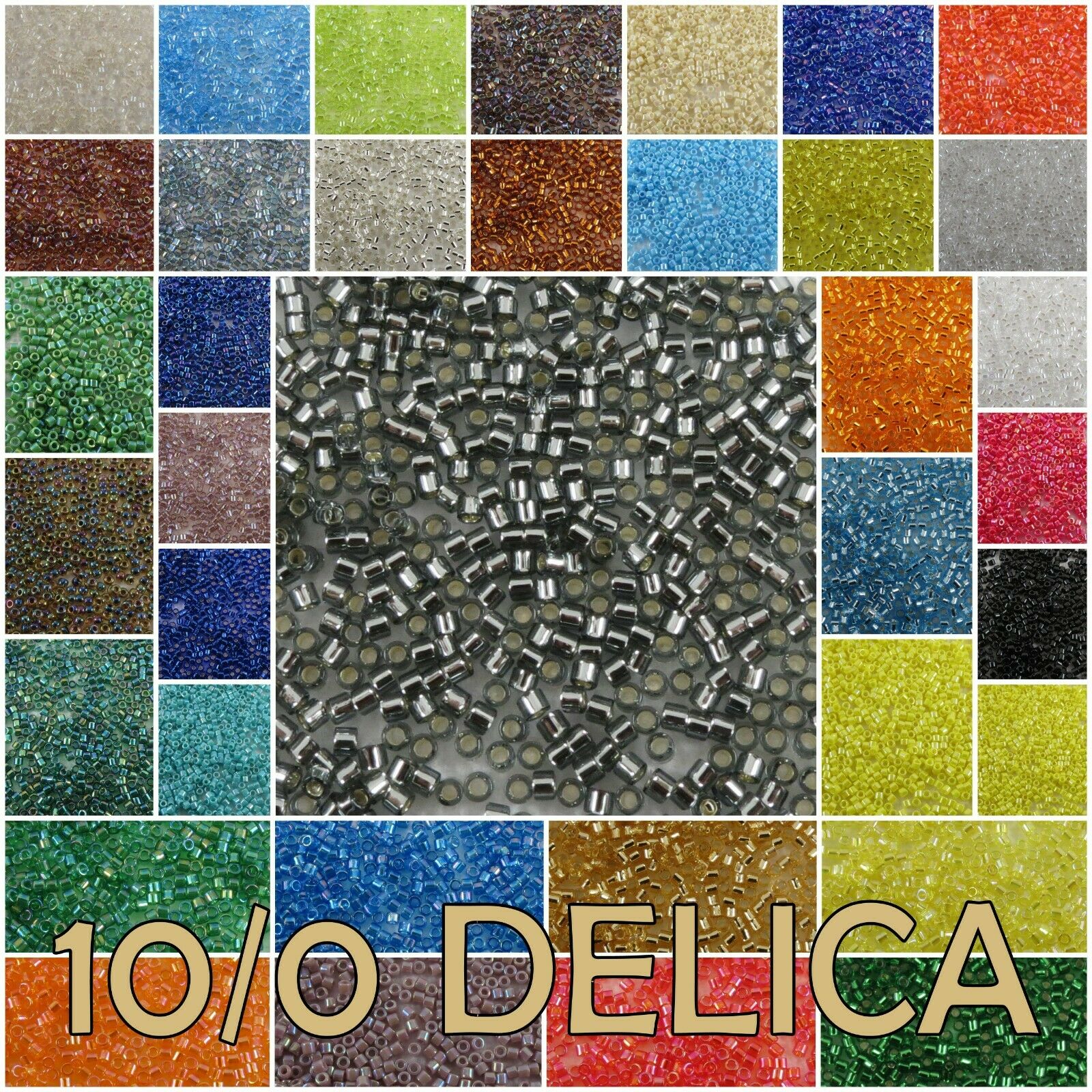 Delica 10/0 Miyuki Seed Beads 7.2 G #1-89 (1 Of 7)