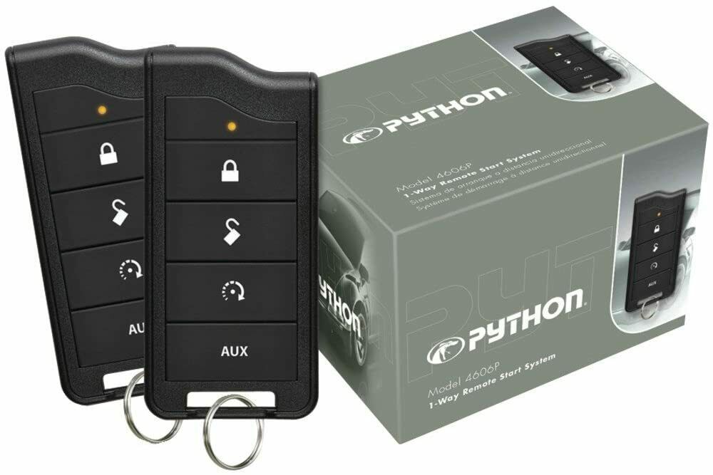 Python 4606P 1-way Remote-start System With .5-mile Range & 2 Remotes