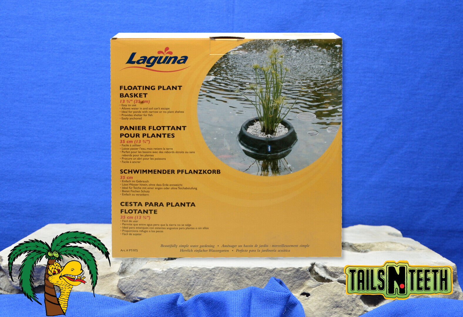 Laguna Floating Plant Basket - Medium - 35 cm (14 in) - Pond Planting Made Easy